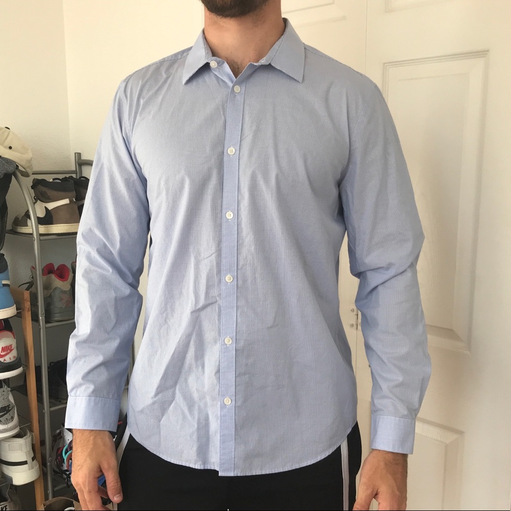 Calvin Klein Non-Iron Button-Up Dress Shirt